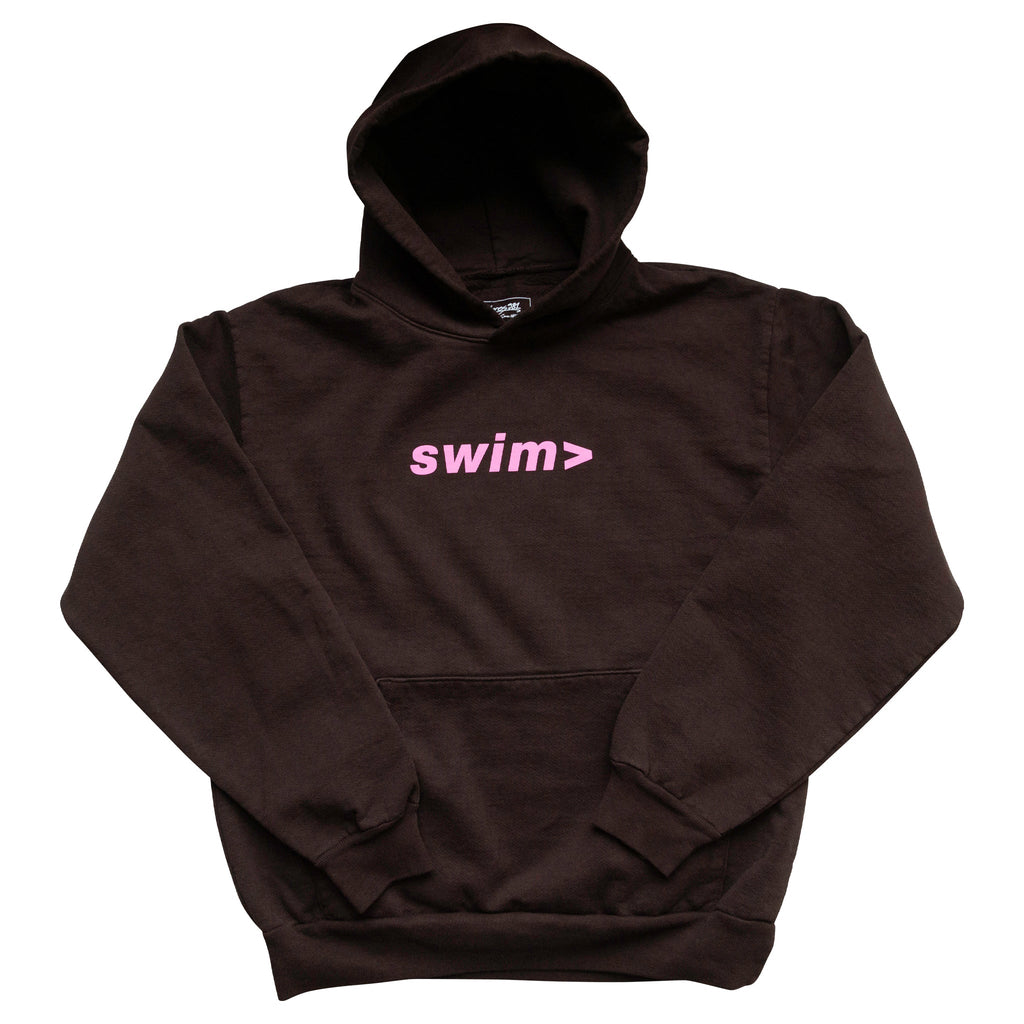 swim> chocolate hoodie