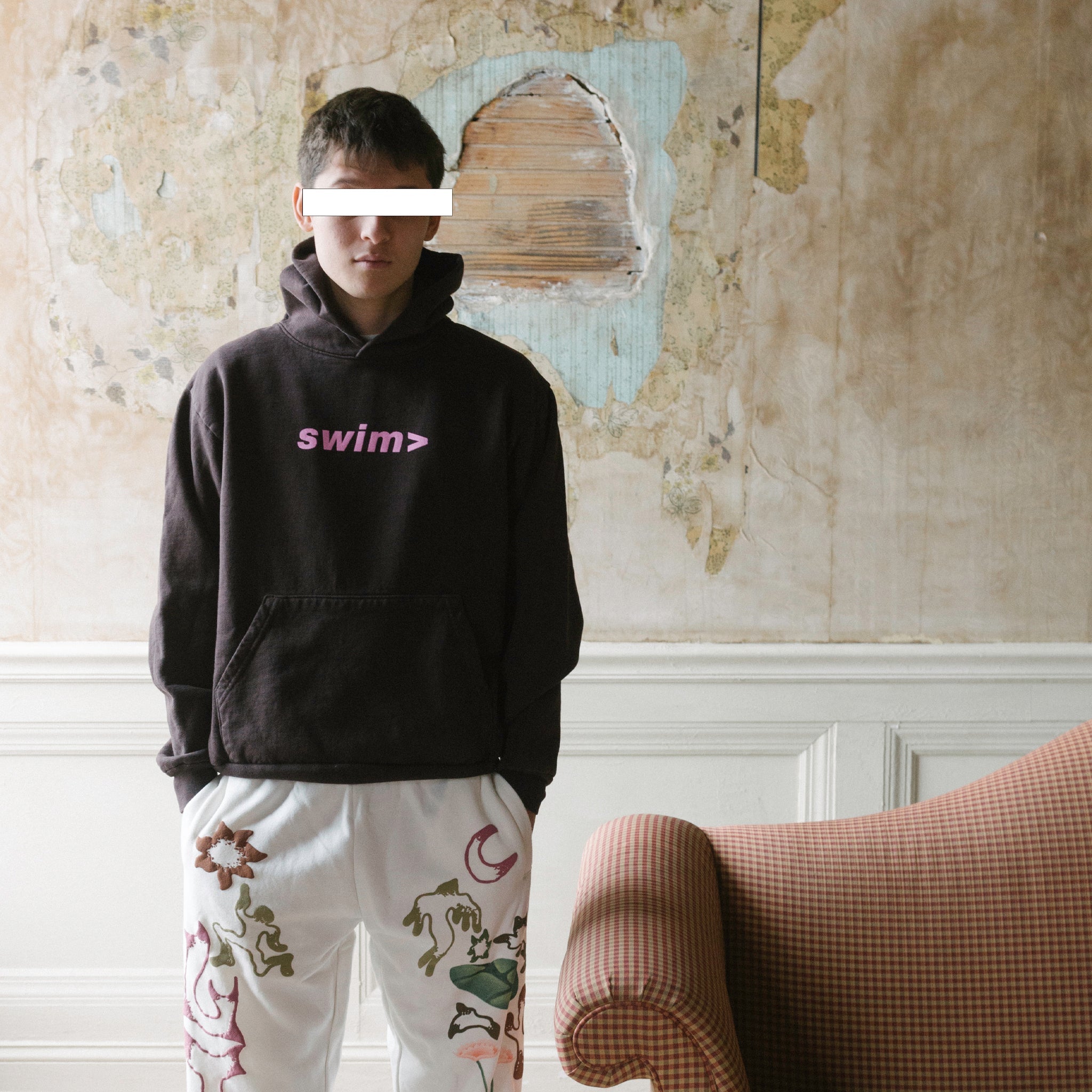 swim> chocolate hoodie