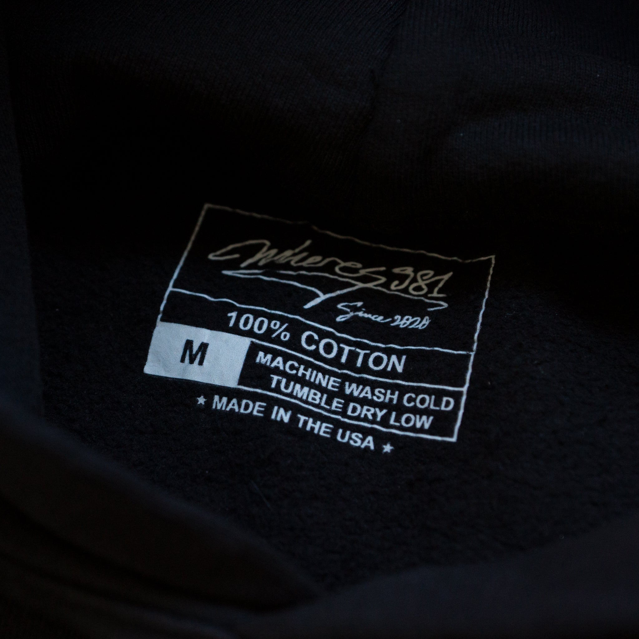 swim> off-black hoodie
