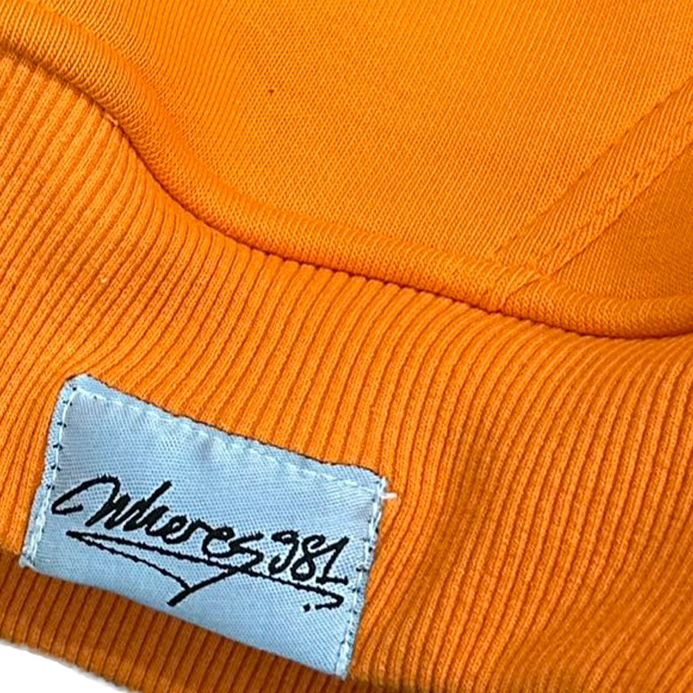 swim> orange hoodie