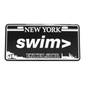 swim> Novelty Plate (NY)