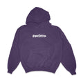 swim> purple hoodie